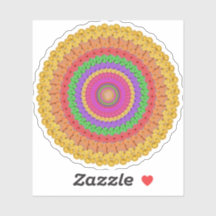 Mandala Bola estilo crochet amarillo -