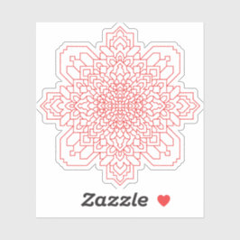 Pegatina Mandala geométrica #11