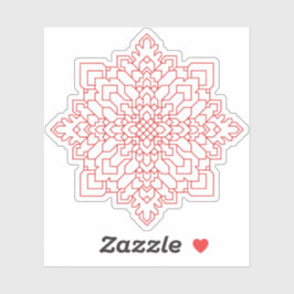 Pegatina Mandala geométrica #13