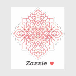 Pegatina Mandala geométrica #14