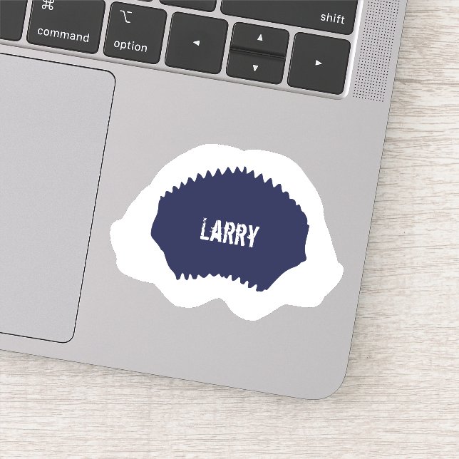 Pegatina Mandíbulas y dientes de tiburón abiertos (Detalle)