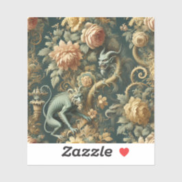 Pegatina Mando de mono: barroco gótico