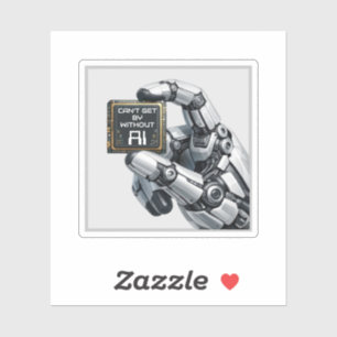 Pegatina Mano de Robot