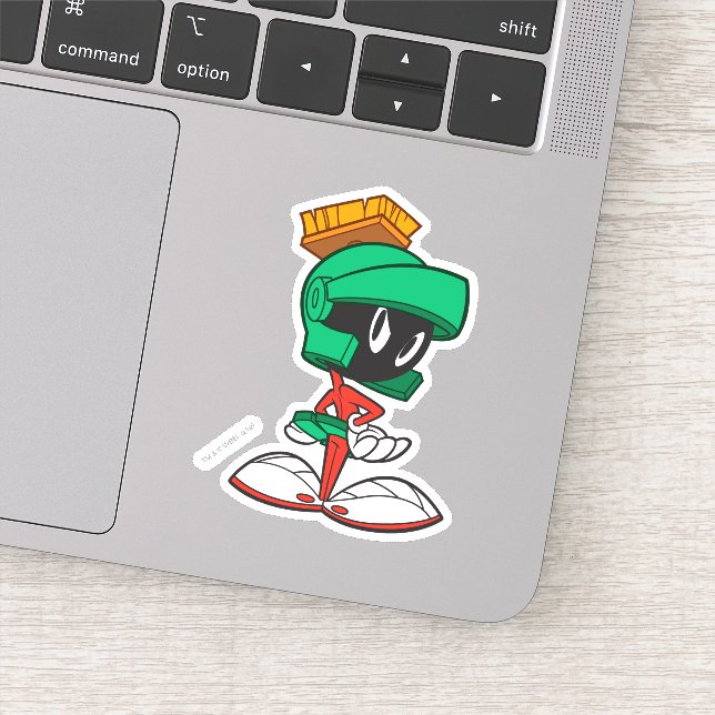 Pegatina Manos en las caderas MARVIN THE MARTIAN™ (Detalle)
