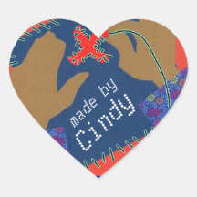 Pegatina Manos Needlepoint Quillar nombre personal