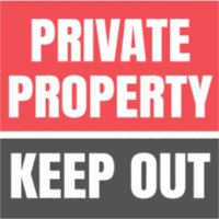 Mantener fuera de la propiedad privada