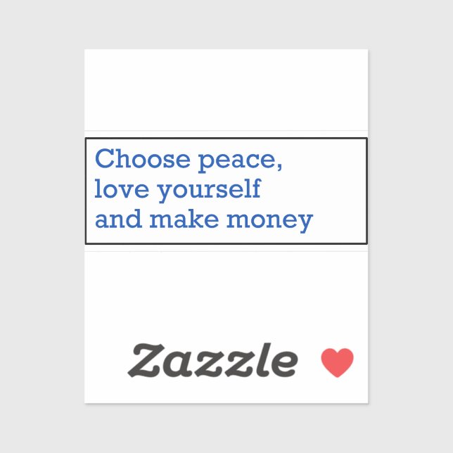 Pegatina Mantra for living a beautiful life (Hoja)