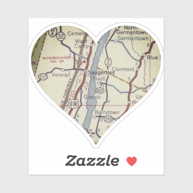 Pegatina Mapa de la cosecha de sauditas (Hoja)