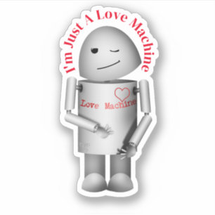 Pegatina Máquina del Amor San Valentín