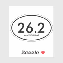 Pegatina Maratón de 26.2