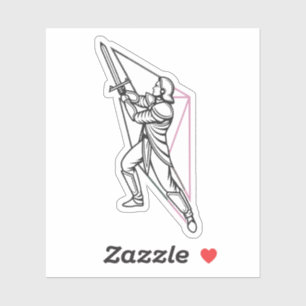 Pegatina marcadores futuristas elementos metálicos elegante