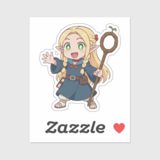 Pegatina Marcille Chibi Maga Elfa
