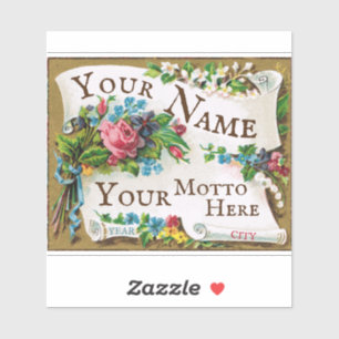 Pegatina Marco Belle Epoch French Perfume Blank