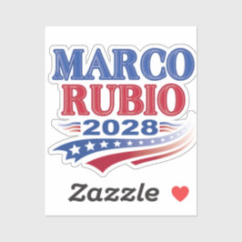 Pegatina Marco Rubio 2028 (3st)