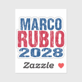 Pegatina Marco Rubio 2028 (dis)