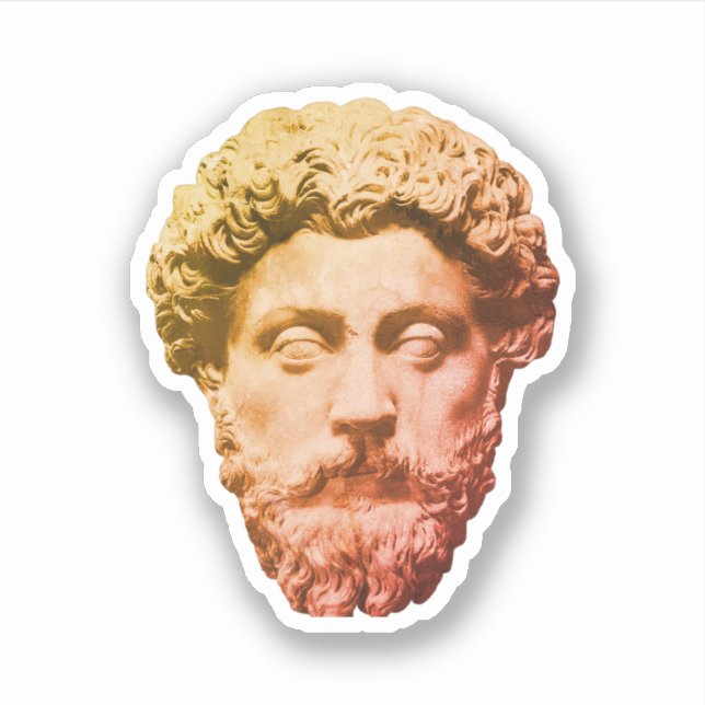 Pegatina Marcus Aurelio (Anverso)