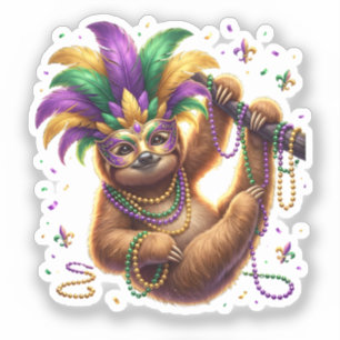 Pegatina Mardi Gras Seis Siete Hermano Perezoso 6 7 Meme 
