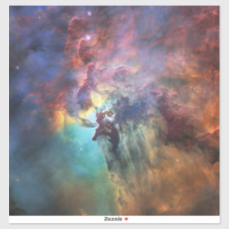 Pegatina Mares tormentosos de la nebulosa de la laguna en S