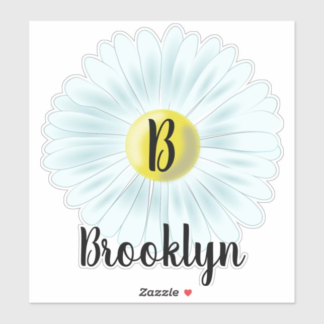 Pegatina Margarita (Hoja)