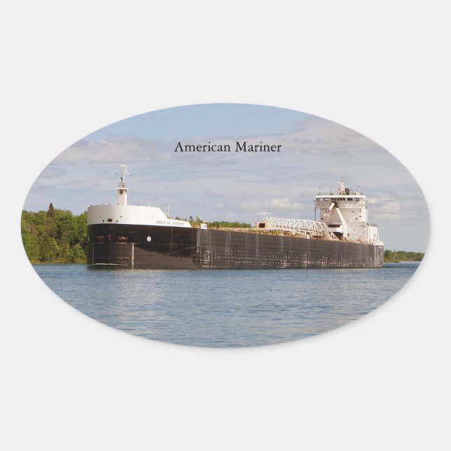 Pegatina Mariner de Estados Unidos (Anverso)