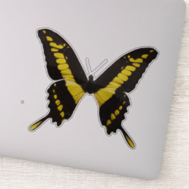 Pegatina Mariposa amarilla