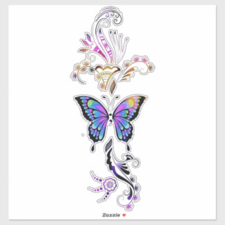 Pegatina Mariposa de punto y coma