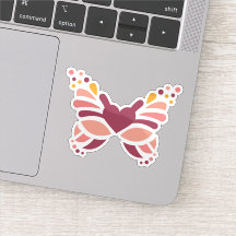 Mariposa Pastel Boho Femenina Elegante