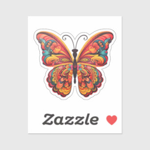 Pegatina mariposa personalizado
