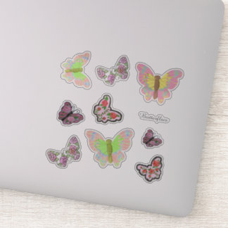 Pegatina Mariposas rosadas
