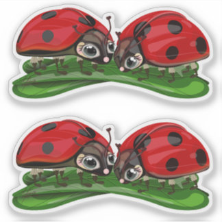 Pegatina Mariquitas 