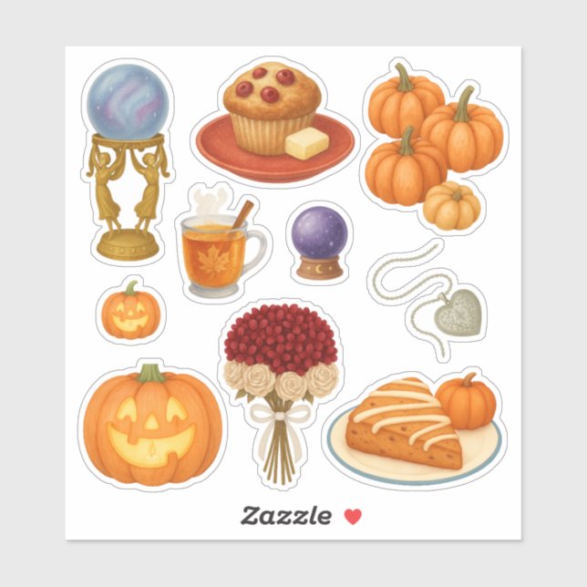 Pegatina Marissa Caldwell investiga la colección #7 (Hoja)