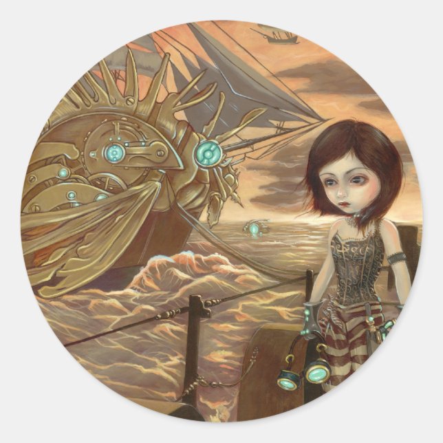 pegatina "Maritime Sunset" (Anverso)