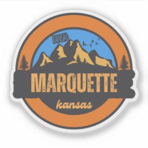 Pegatina Marquette, Kansas