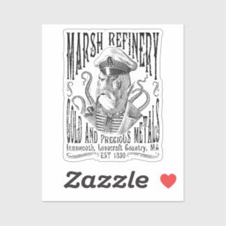 Pegatina Marsh Refining Company Innsmouth Lovecraft