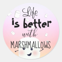 Pegatina Marshmallow