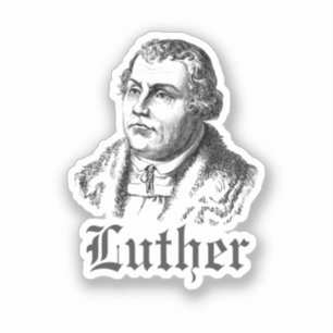 Pegatina Martin Luther