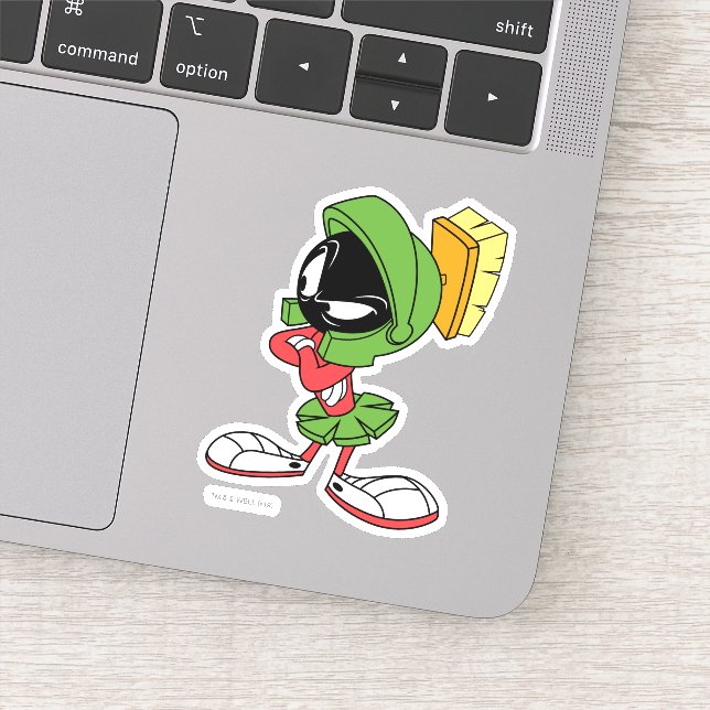 PEGATINA MARVIN THE MARTIAN™ FURIOSO (Detalle)