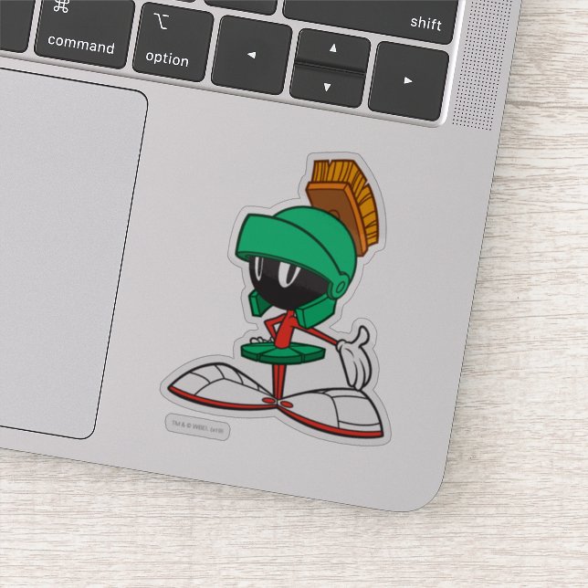 Pegatina MARVIN THE MARTIAN™ Presentando (Detalle)