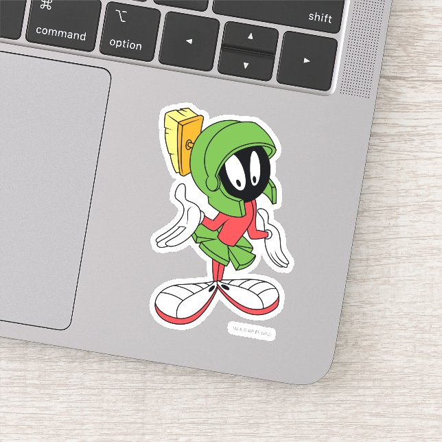 Pegatina MARVIN THE MARTIAN™ Shrug (Detalle)
