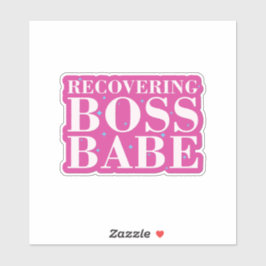 Pegatina Más allá del jefe - La evolución fortalecida