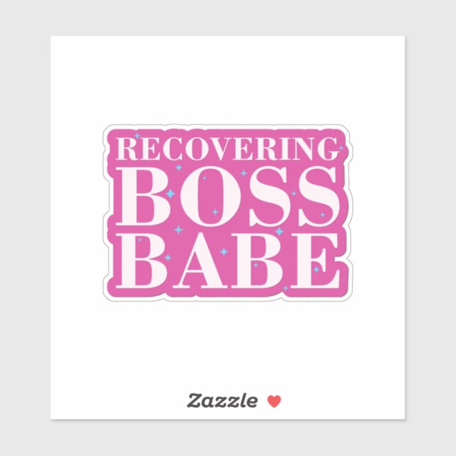 Pegatina Más allá del jefe - La evolución fortalecida (Hoja)