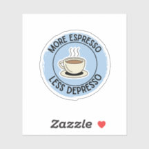Más expreso menos depresso, café gracioso