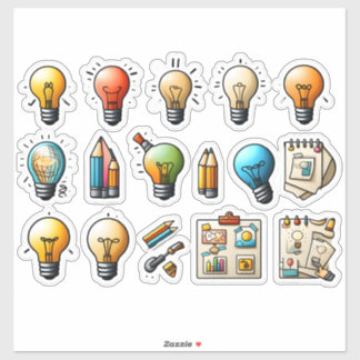 Pegatina Más ideas!
