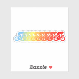 Pegatina Más rápido, más rápido