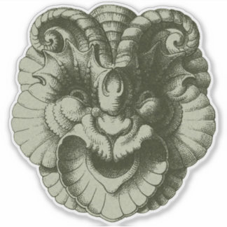 Pegatina Máscara de Gárgola 4