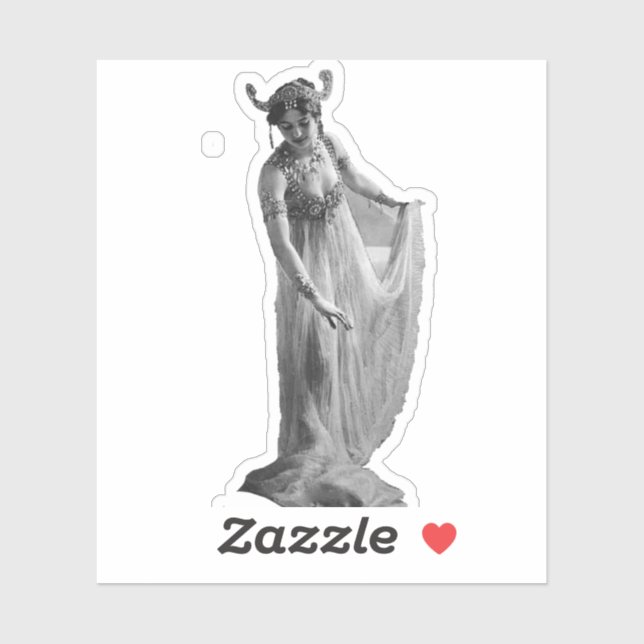 Pegatina Mata Hari  Aufkleber (Hoja)