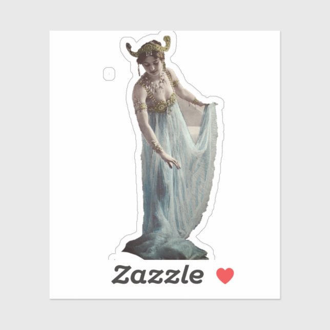 Pegatina Mata Hari  Aufkleber (Hoja)