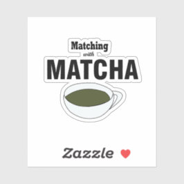 Pegatina Matcha Green Tea