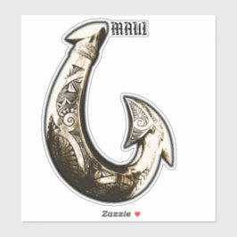 Pegatina Maui Tribal Hook