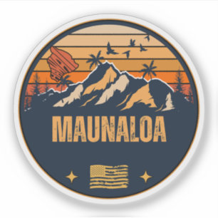 Pegatina Maunaloa, Hawái